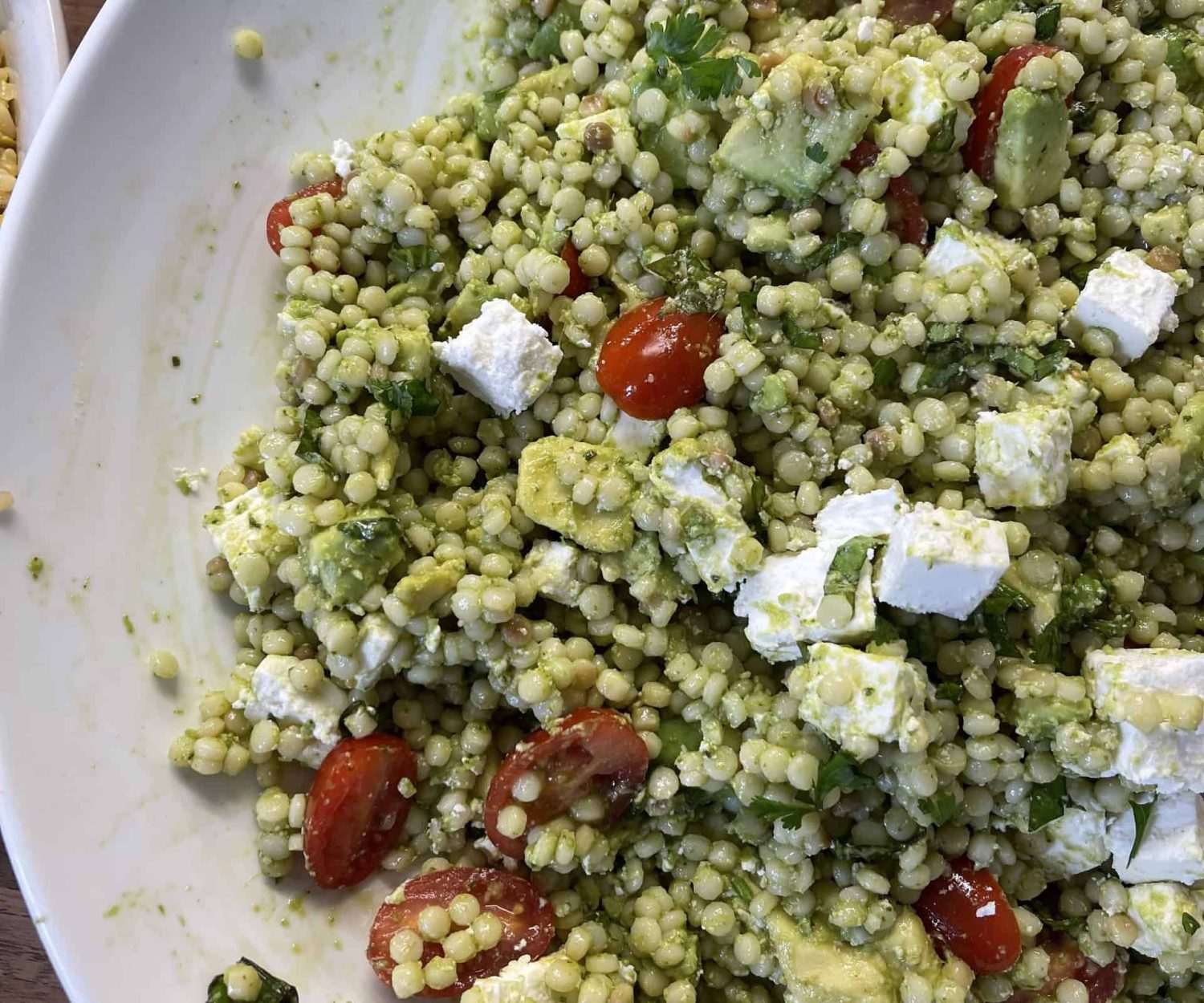Basil Pesto Israeli Couscous