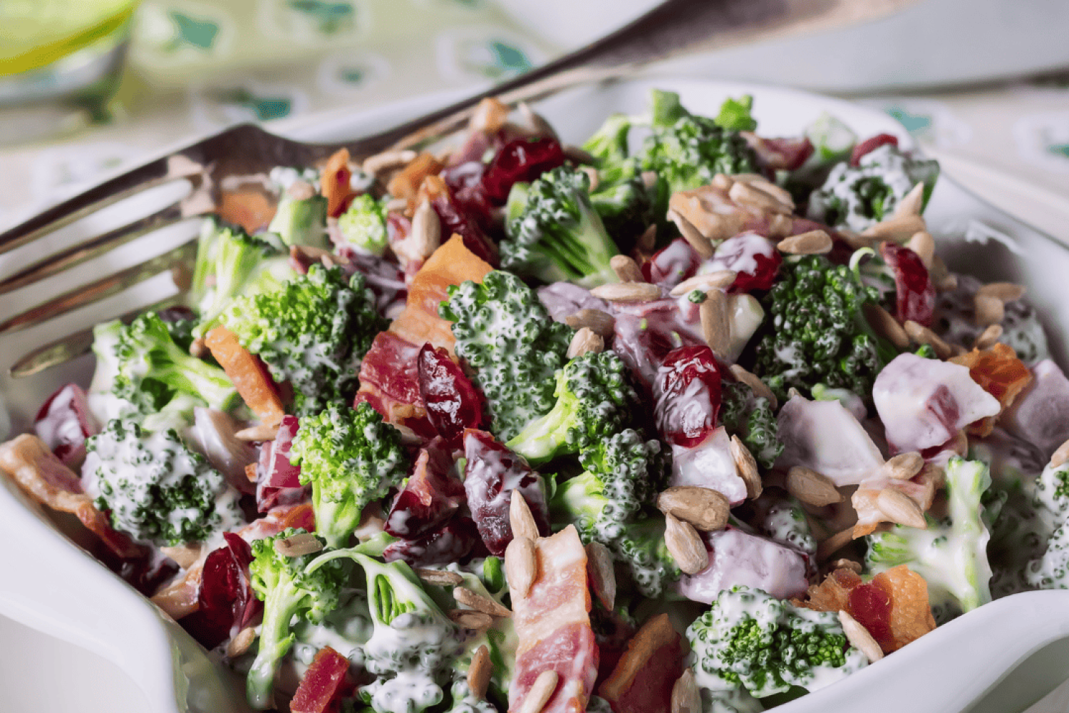Broccoli & Cranberry Salad