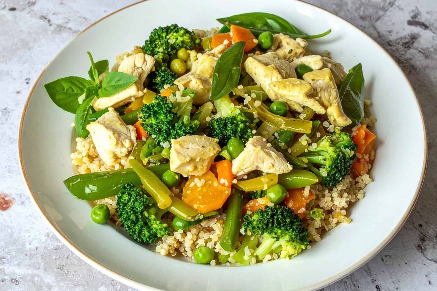 Thai green Curry Stir fry