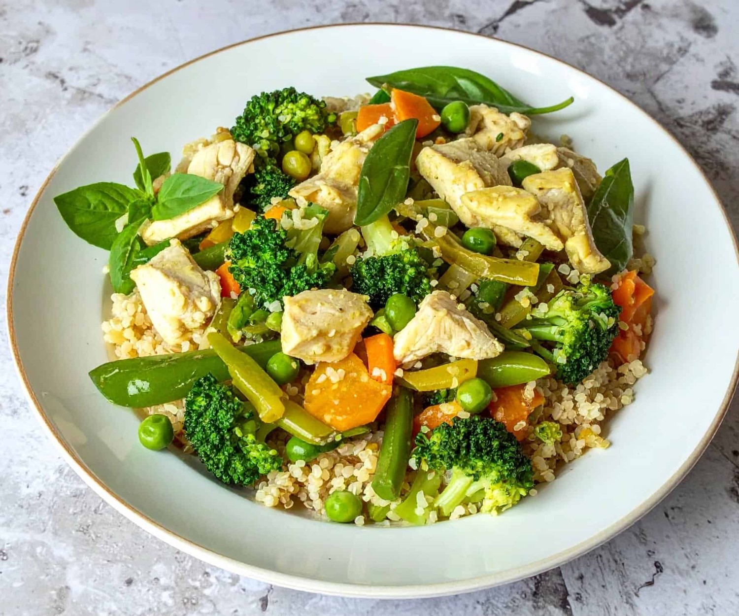 Thai green Curry Stir fry
